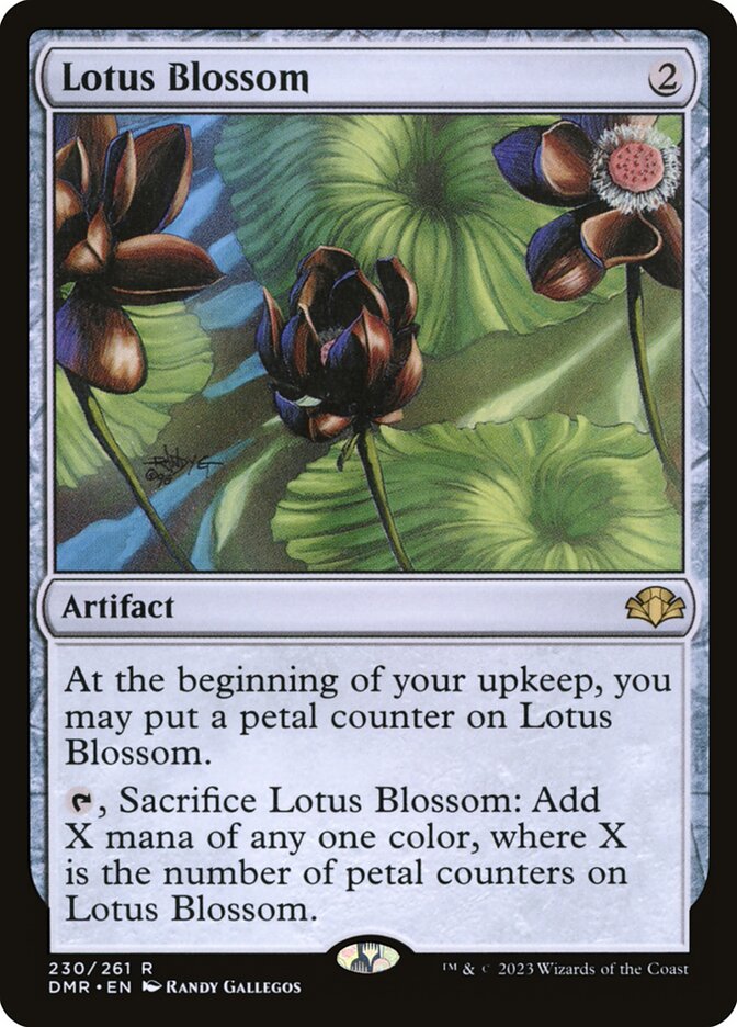 Lotus Blossom dmr 230