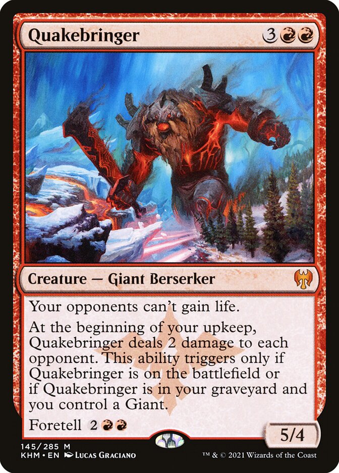 Quakebringer khm 145