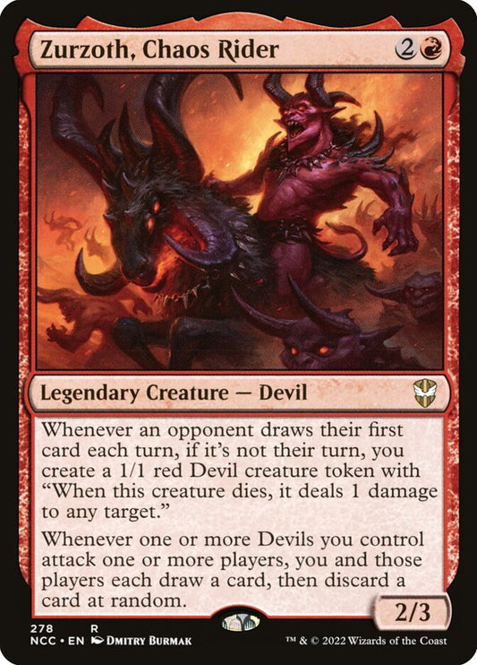 Zurzoth, Chaos Rider ncc 278