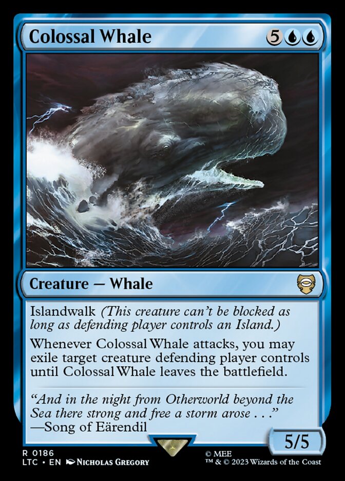 Colossal Whale ltc 186