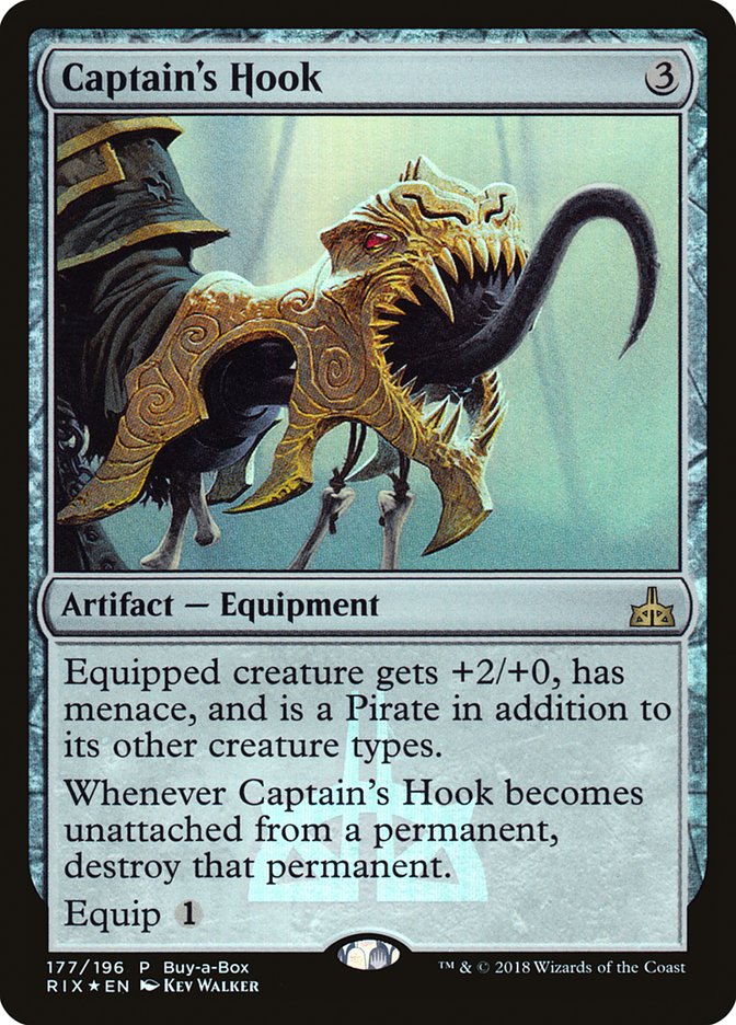 Captain's Hook prix 177