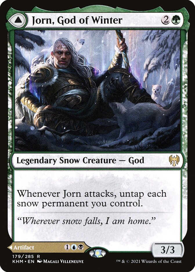 Jorn, God of Winter // Kaldring, the Rimestaff khm 179