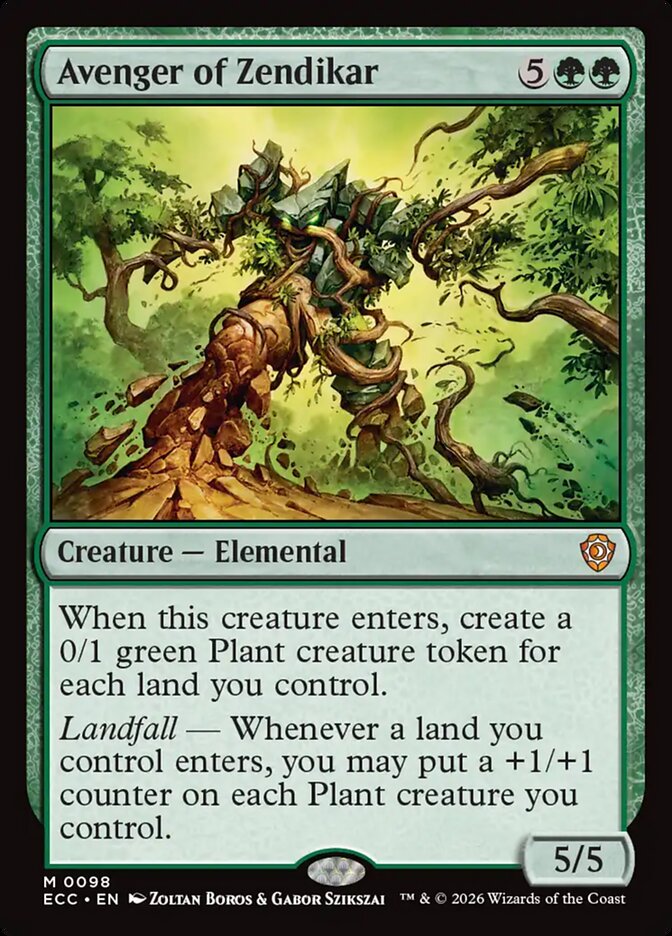 Avenger of Zendikar ecc 98
