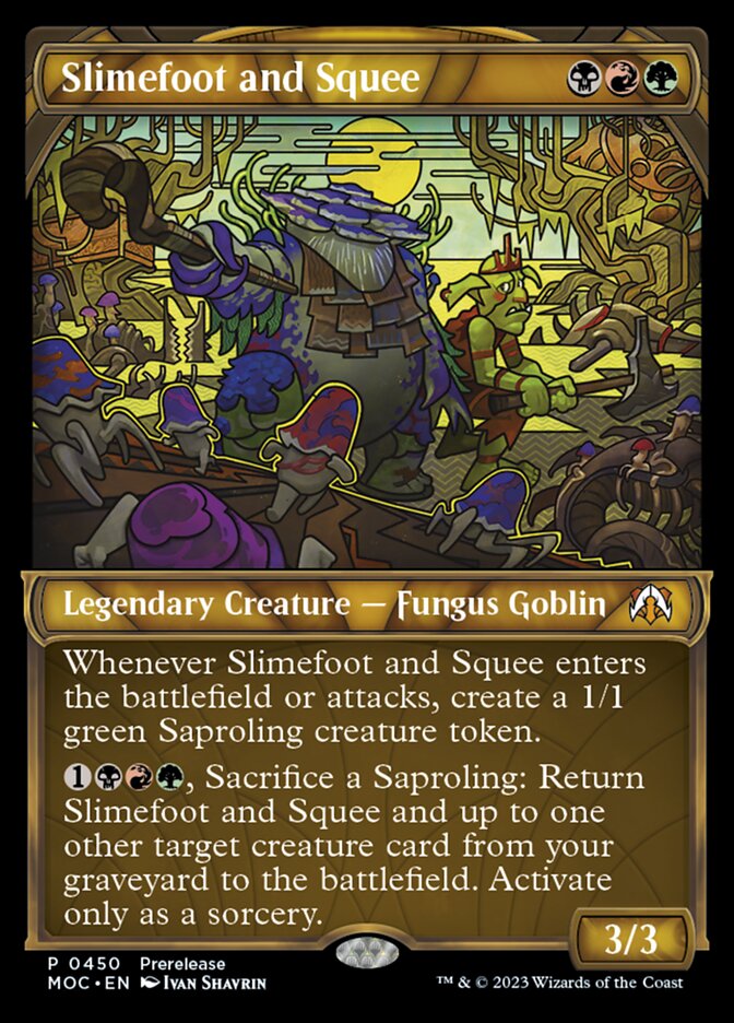 Slimefoot and Squee moc 450