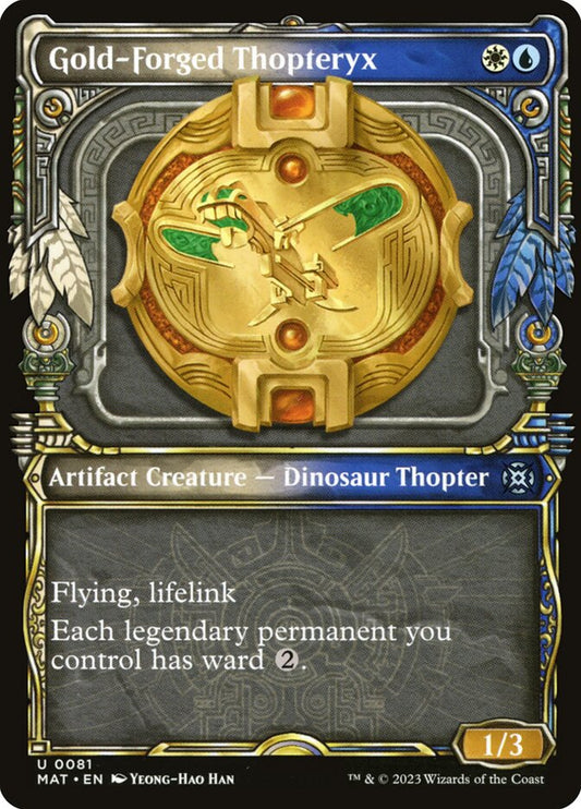 Gold-Forged Thopteryx mat 81
