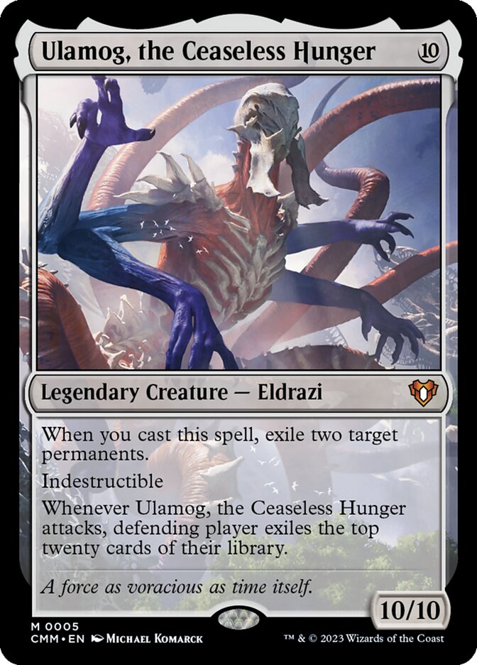 Ulamog, the Ceaseless Hunger cmm 5
