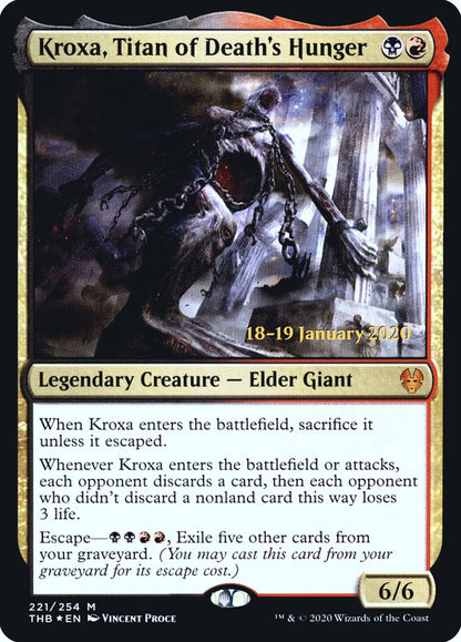 Kroxa, Titan of Death's Hunger pthb 221s