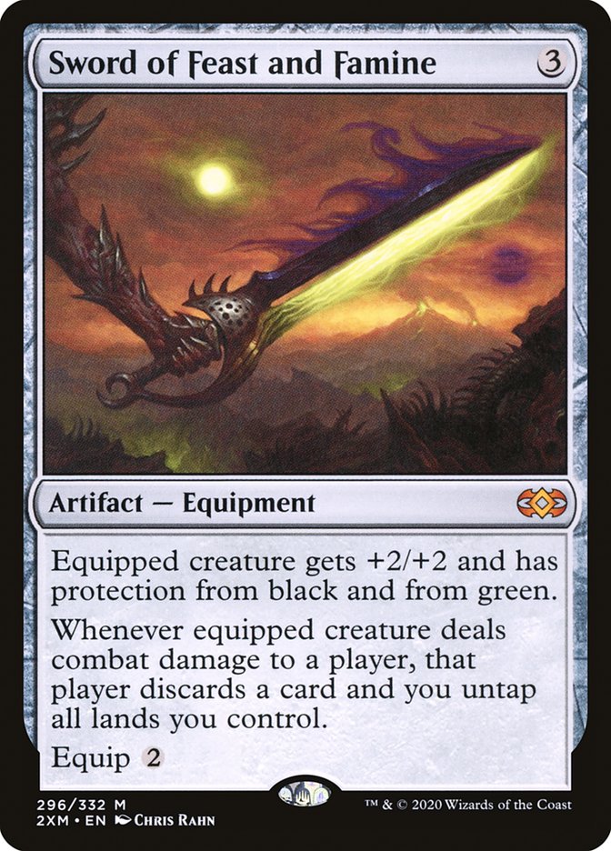 Sword of Feast and Famine 2xm 296