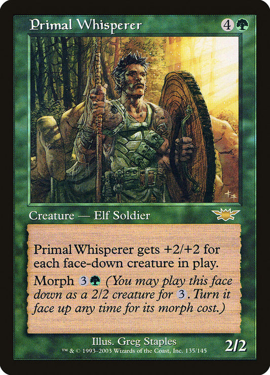Primal Whisperer lgn 135