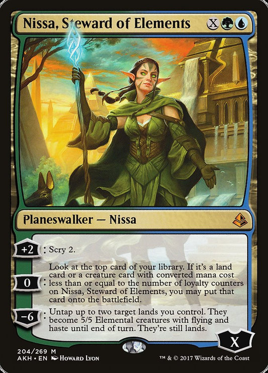 Nissa, Steward of Elements akh 204