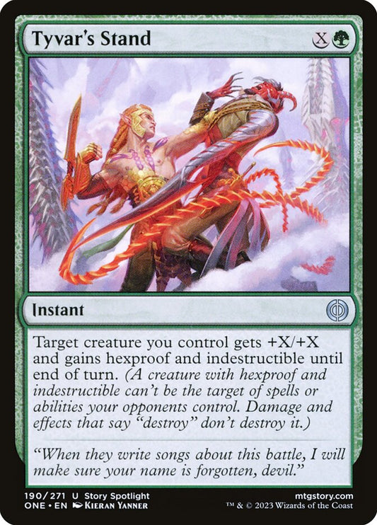Tyvar's Stand one 190