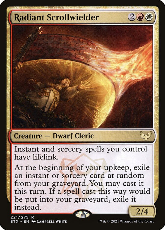 Radiant Scrollwielder stx 221