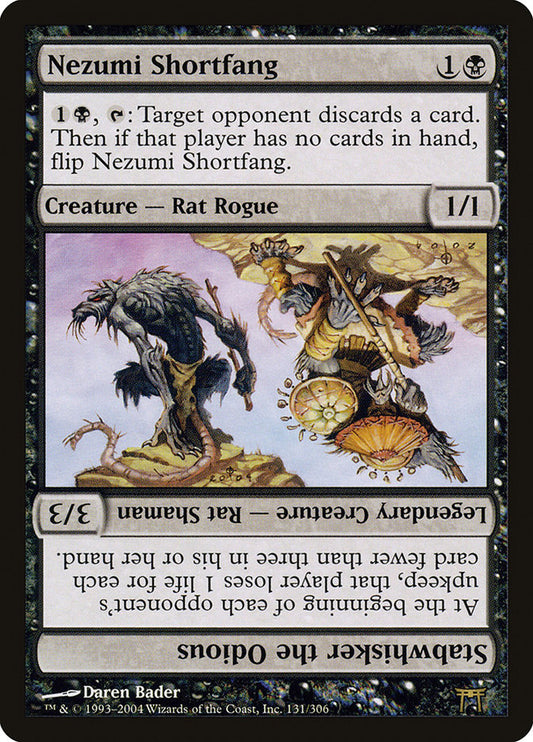 Nezumi Shortfang // Stabwhisker the Odious chk 131