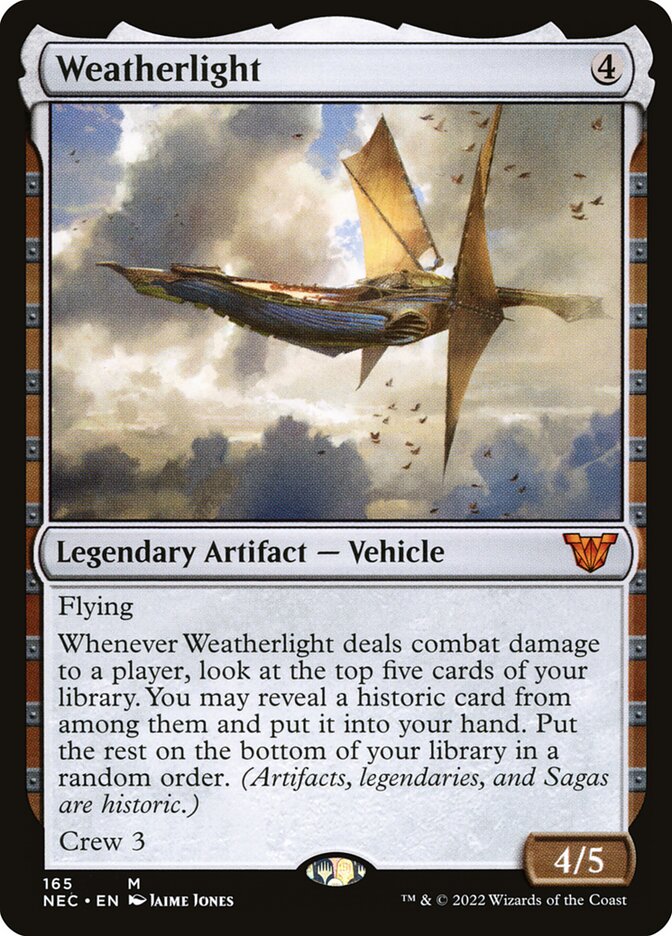 Weatherlight nec 165