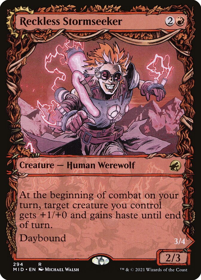 Reckless Stormseeker // Storm-Charged Slasher mid 294