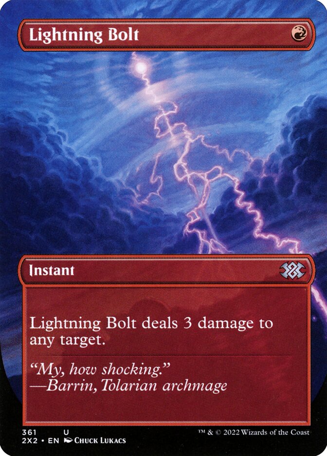 Lightning Bolt - MTG Single Card