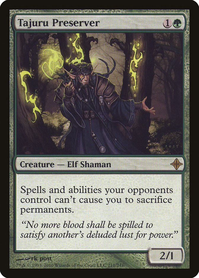 Tajuru Preserver roe 211