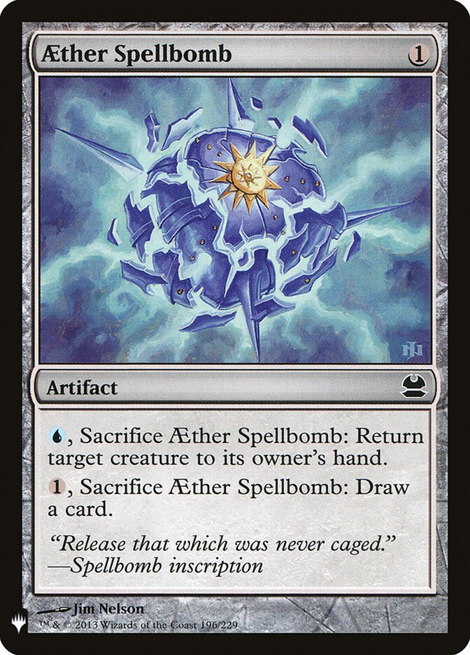 Aether Spellbomb plst MMA-196