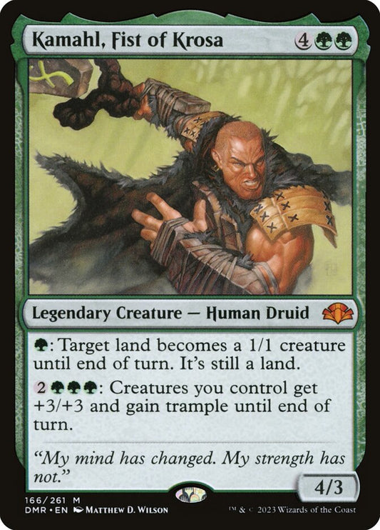 Kamahl, Fist of Krosa dmr 166