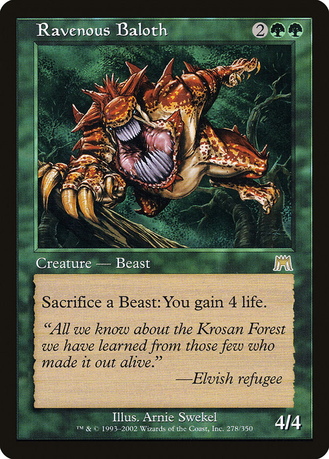 Ravenous Baloth ons 278
