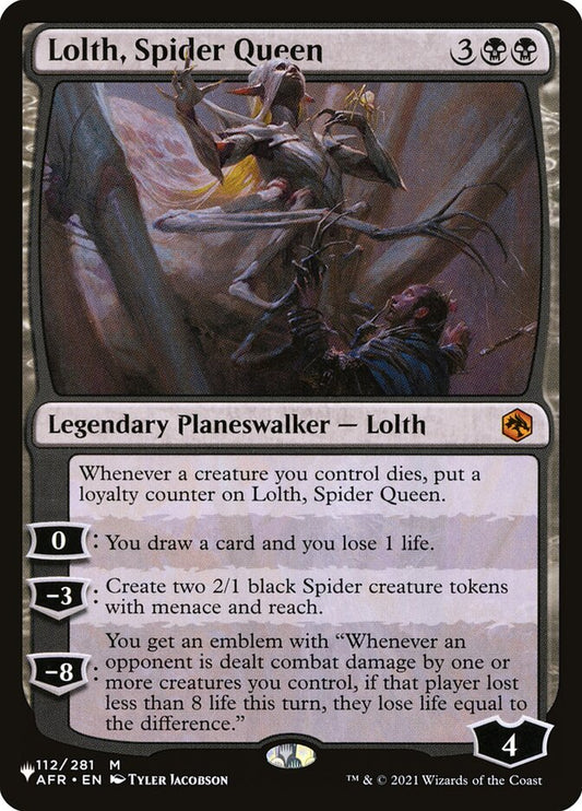 Lolth, Spider Queen plst AFR-112