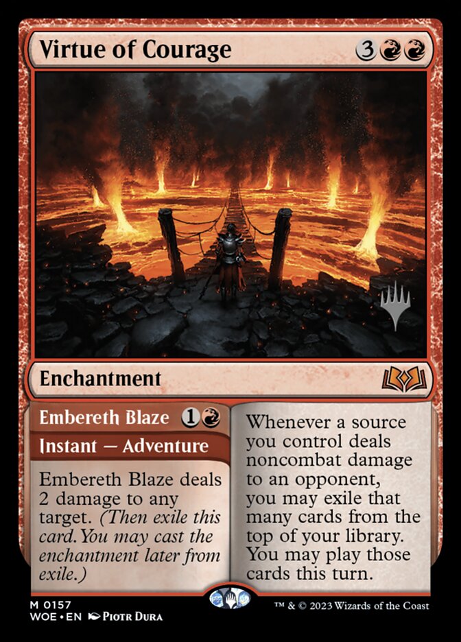 Virtue of Courage // Embereth Blaze pwoe 157p