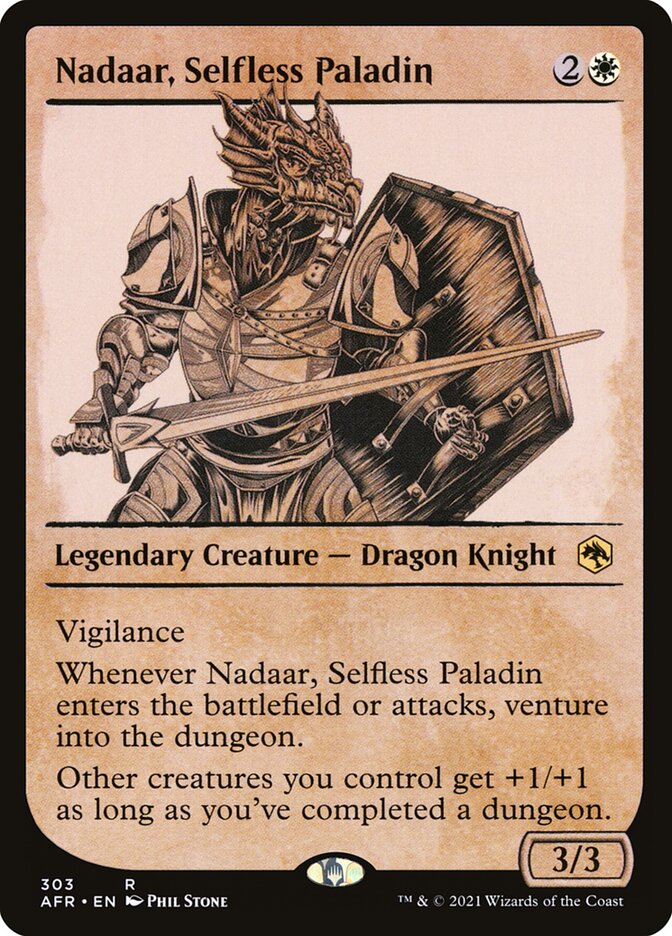 Nadaar, Selfless Paladin afr 303