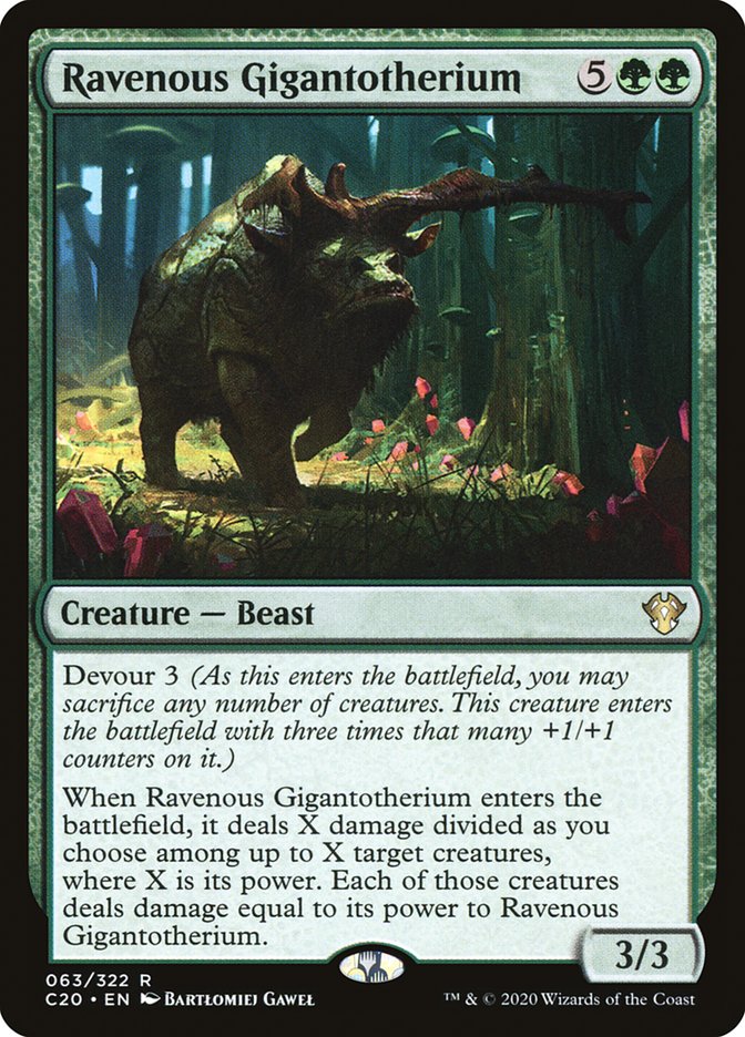 Ravenous Gigantotherium c20 63