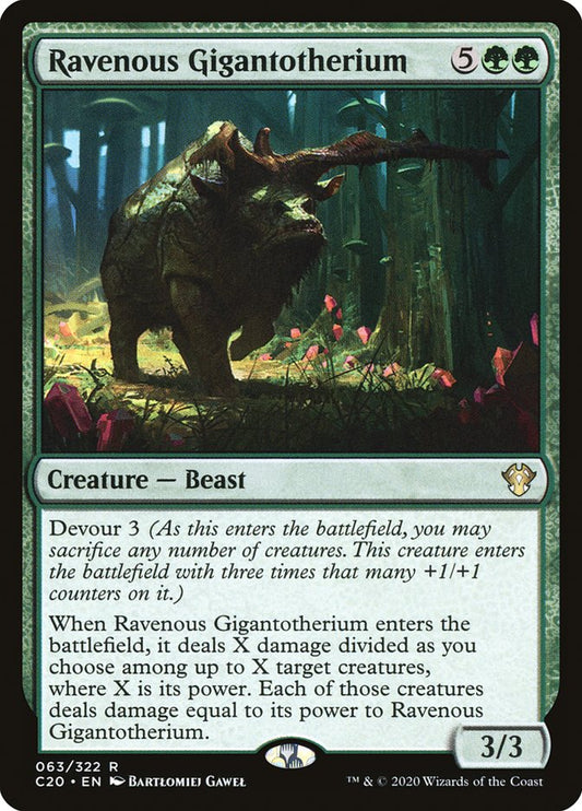 Ravenous Gigantotherium c20 63