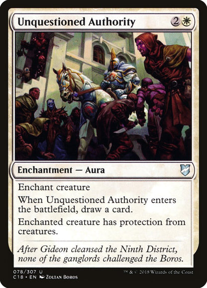 Unquestioned Authority c18 78
