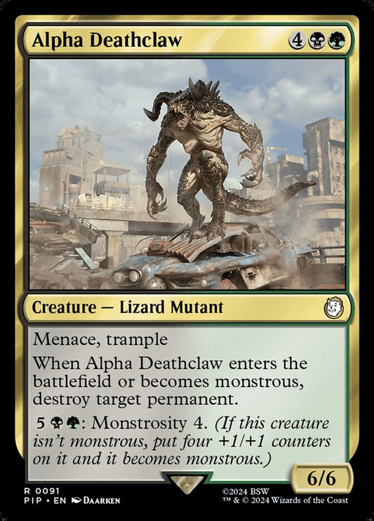 Alpha Deathclaw pip 91