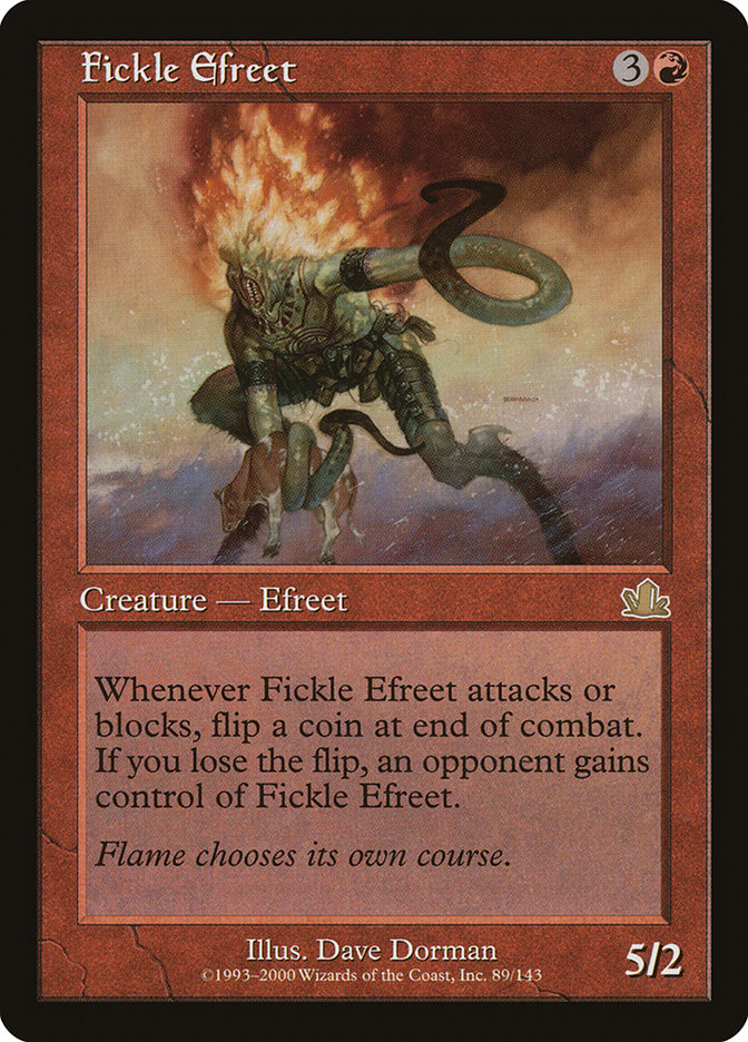 Fickle Efreet pcy 89
