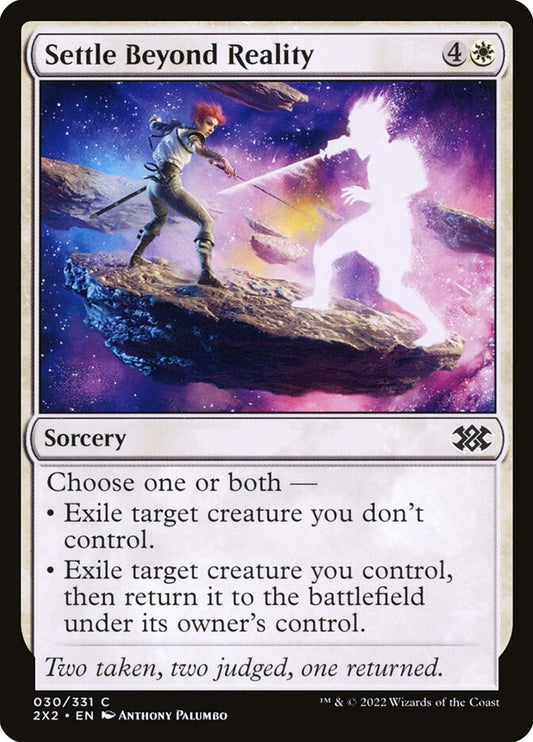 Settle Beyond Reality 2x2 30