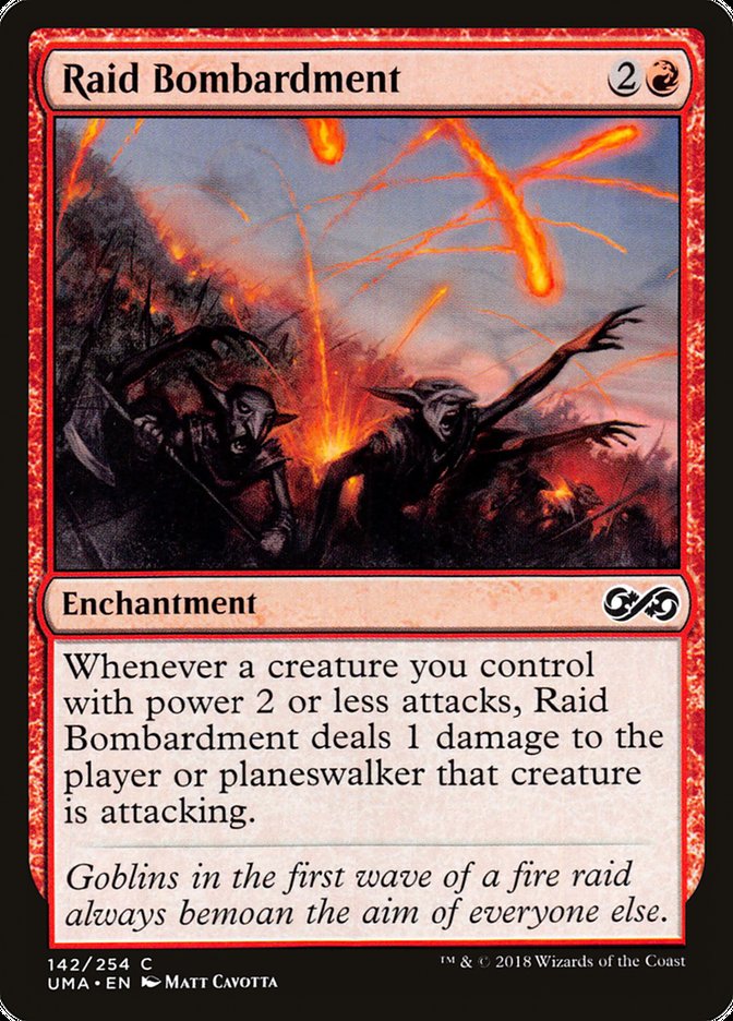 Raid Bombardment uma 142