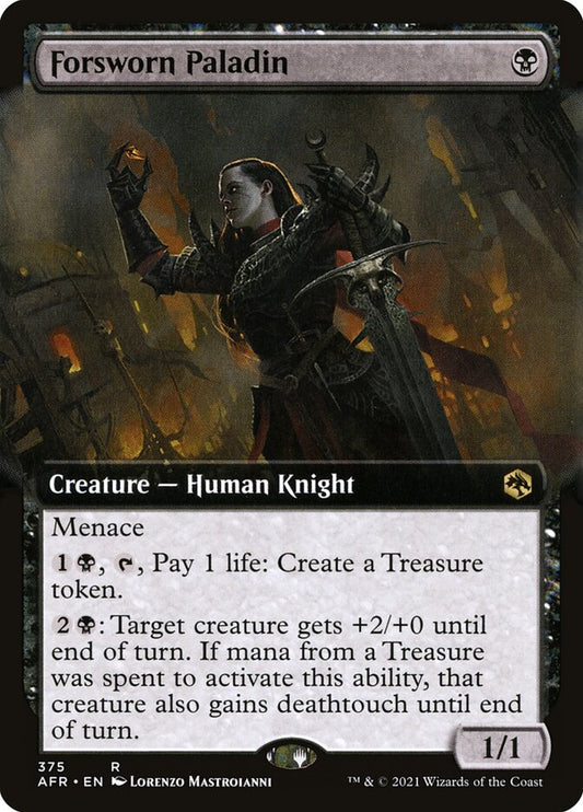 Forsworn Paladin afr 375