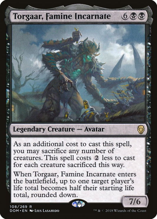Torgaar, Famine Incarnate dom 108