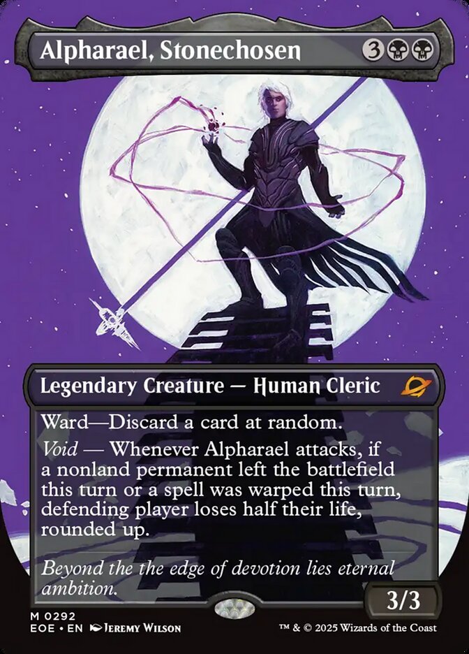 Alpharael, Stonechosen eoe 292