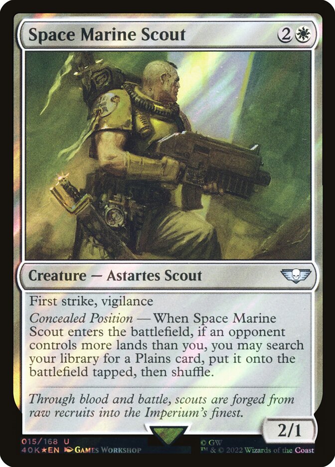 Space Marine Scout 40k 15★