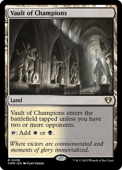 Vault of Champions cmm 436