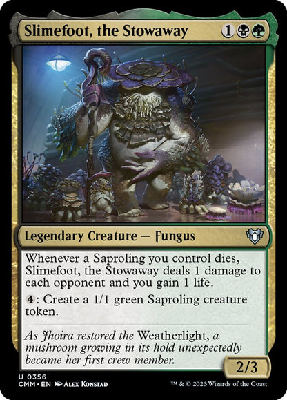 Slimefoot, the Stowaway cmm 356