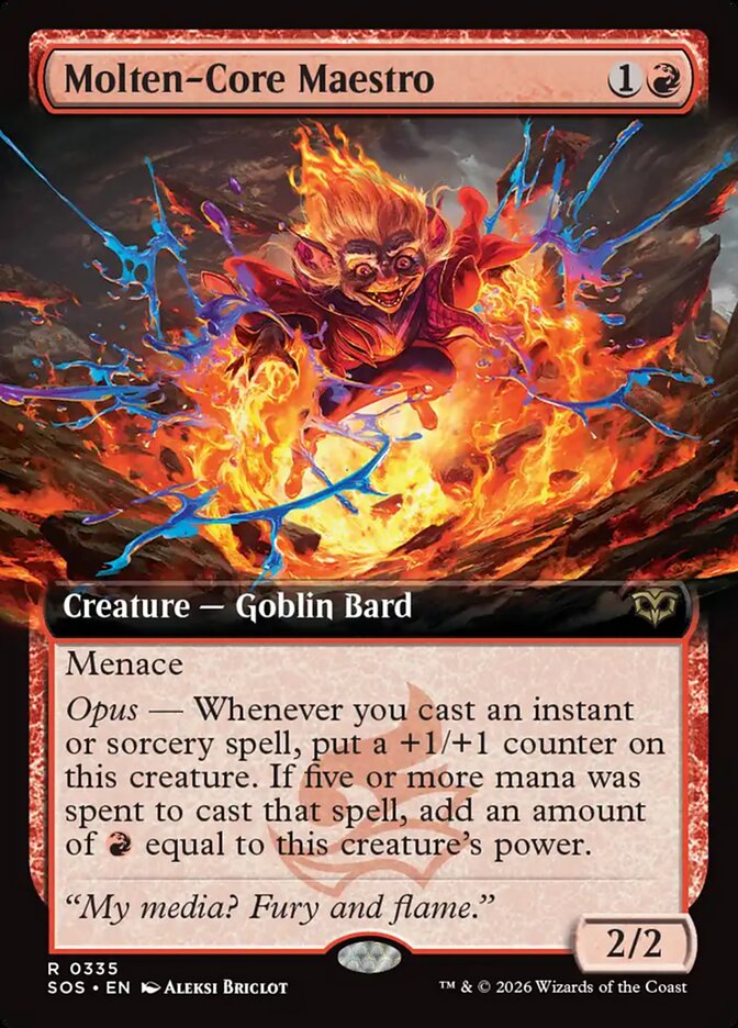 Molten-Core Maestro sos 335