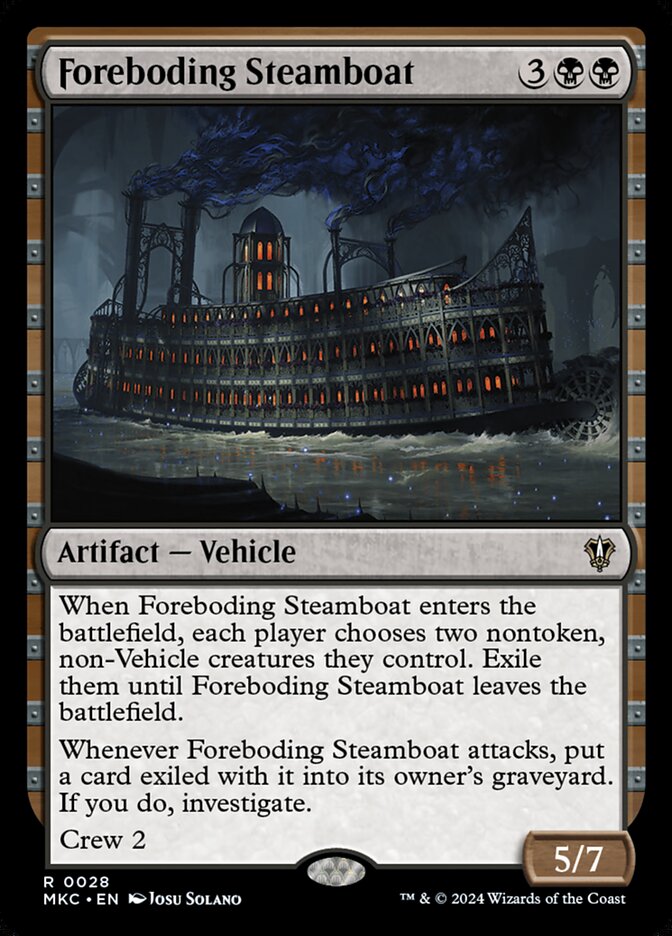 Foreboding Steamboat mkc 28