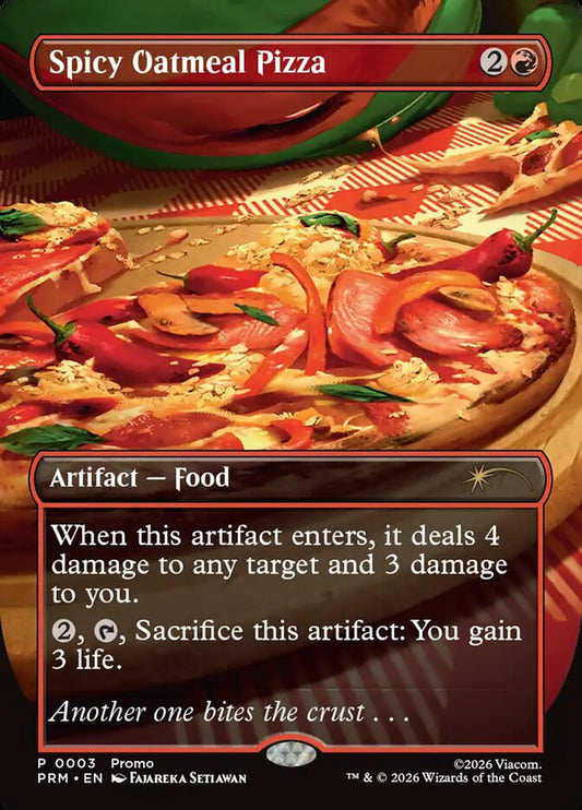 Spicy Oatmeal Pizza pw26 7