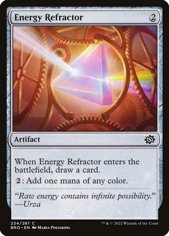Energy Refractor bro 234