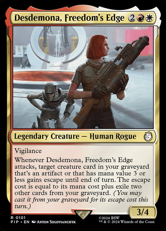 Desdemona, Freedom's Edge pip 101