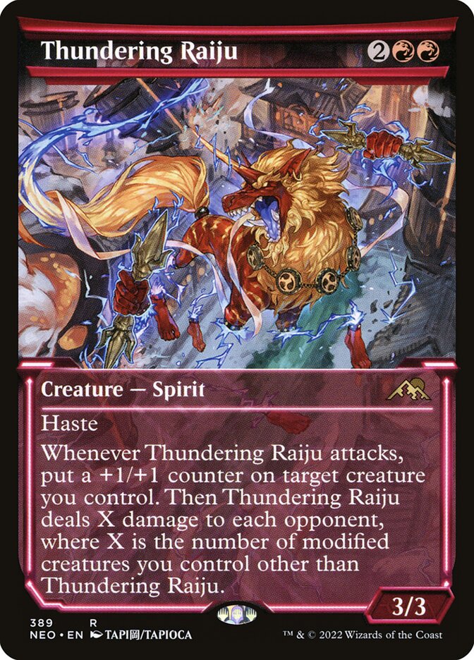 Thundering Raiju neo 389