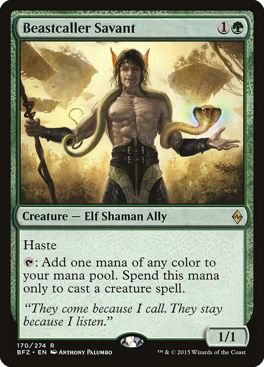 Beastcaller Savant bfz 170
