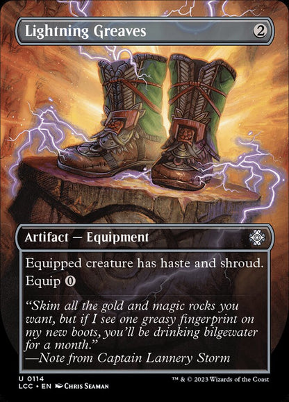 Lightning Greaves lcc 114