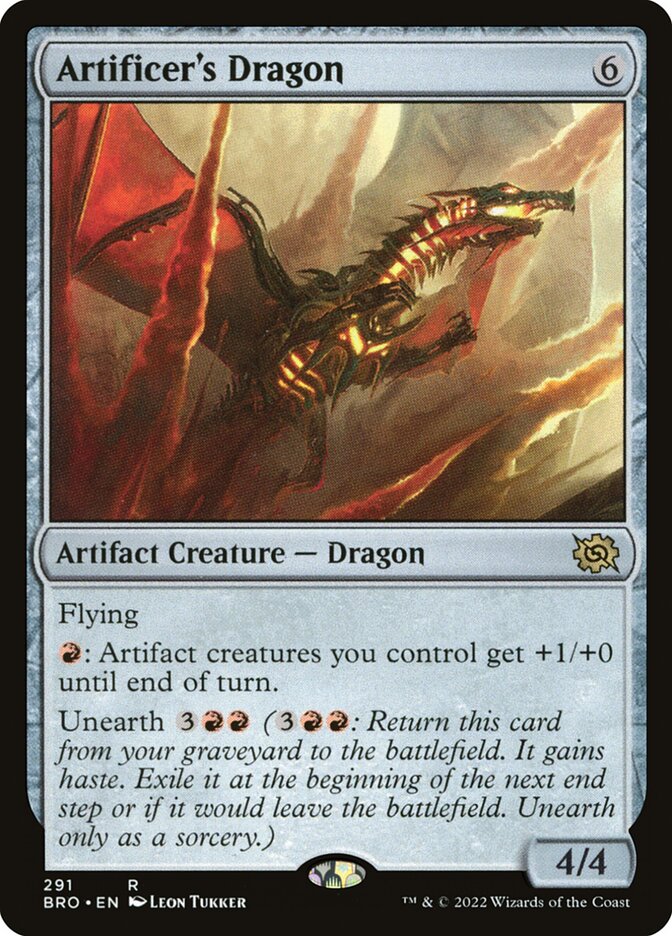 Artificer's Dragon bro 291