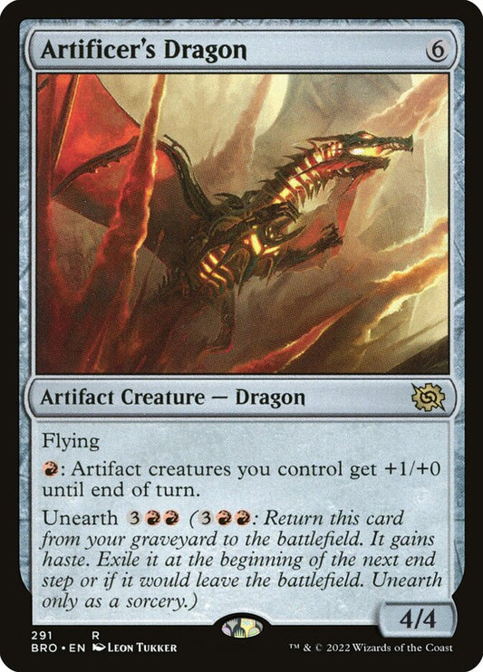 Artificer's Dragon bro 291